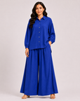 Royal Blue Flapper Co-ord Set