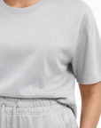 Light Grey Drop Shoulder Track Suit