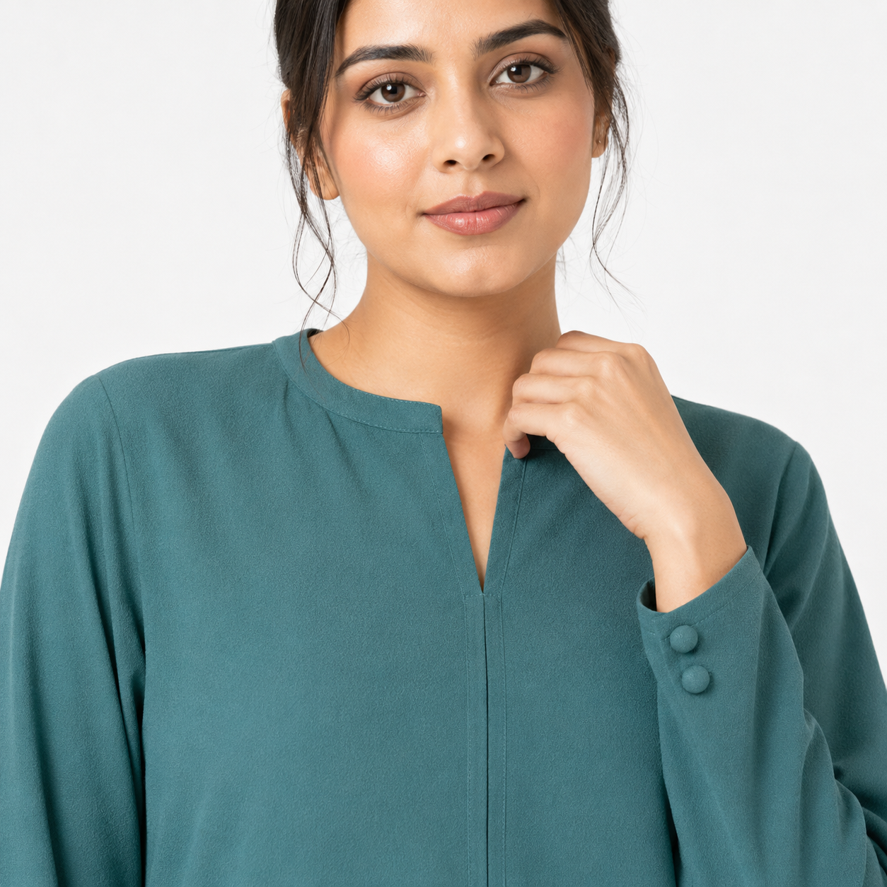 Sage Teal Banline Co-Ord Set