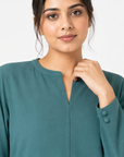 Sage Teal Banline Co-ord Set