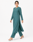 Sage Teal Banline Co-ord Set