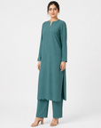 Sage Teal Banline Co-ord Set
