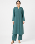 Sage Teal Banline Co-ord Set