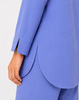 Periwinkle Blue Placket Co-ord Set