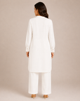 Pearl Ivory Scallop Co-ord Set