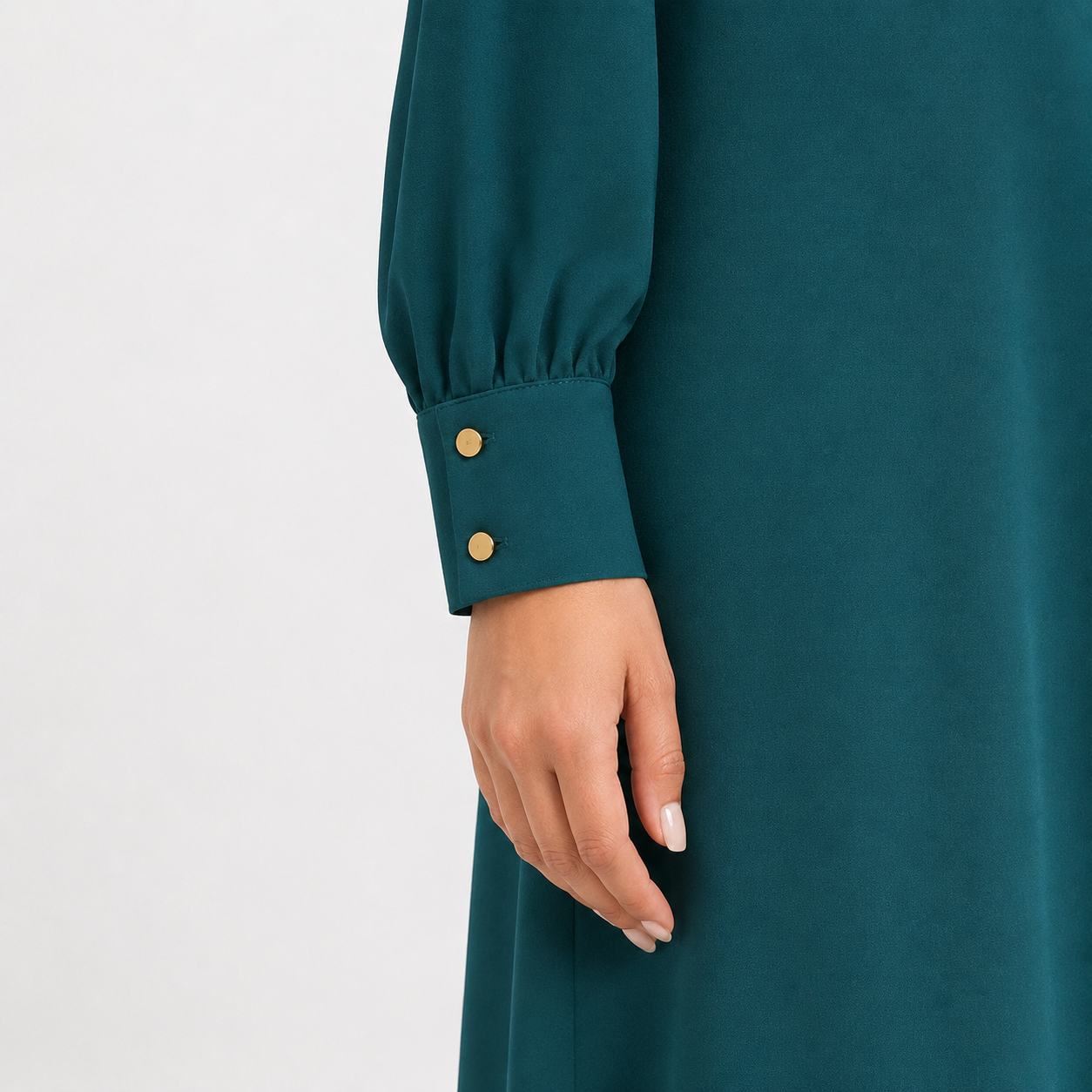 Emerald Teal Scallop Co-Ord Set