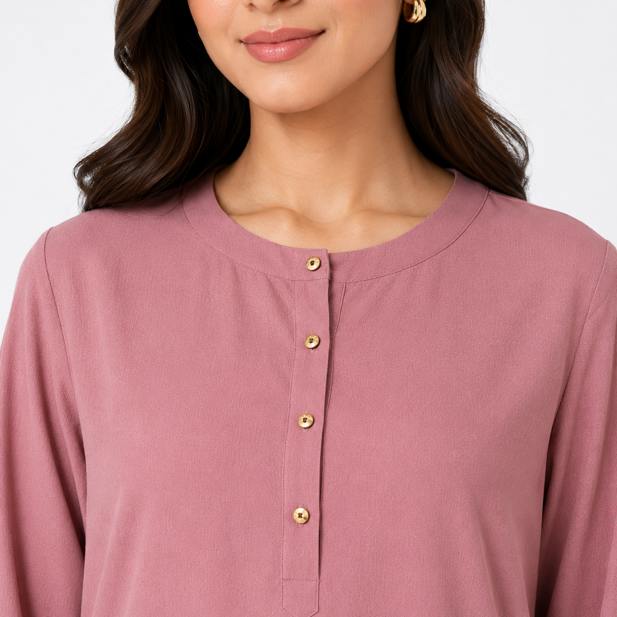 Rose Mauve Scallop Co-Ord Set