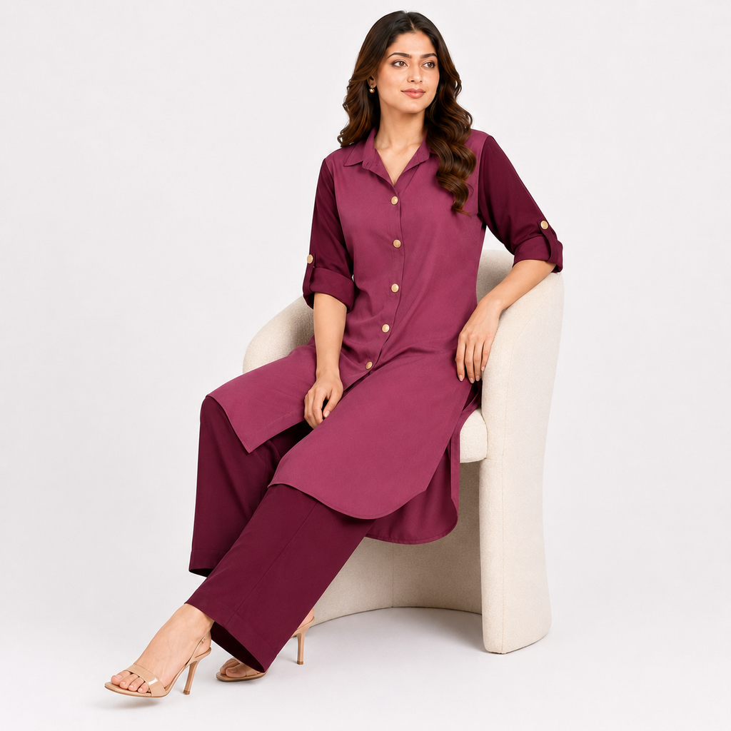 Mulberry Long Co-Ord Set