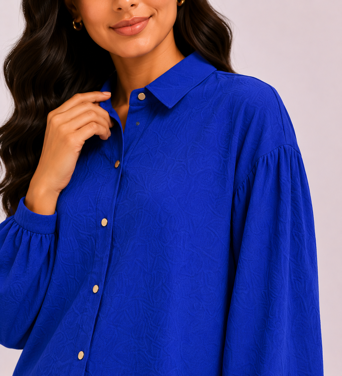 Royal Blue Flapper Co-Ord Set