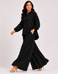 Black Flapper Co-ord Set