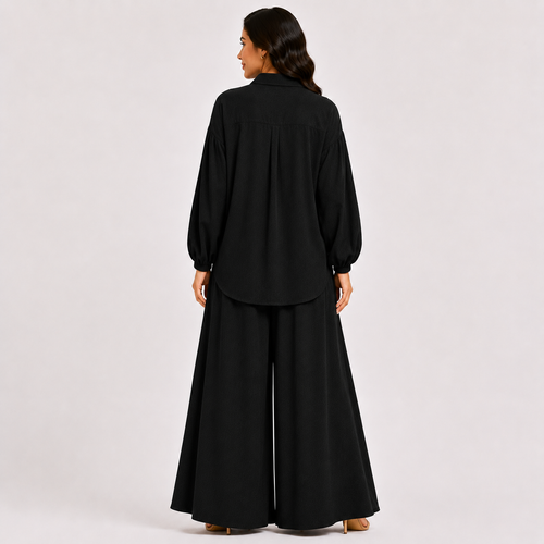 Black Flapper Co-Ord Set