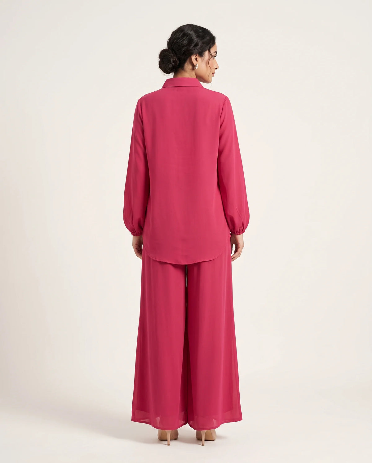 Raspberry Pink Tailored Flapper Co-ord Set