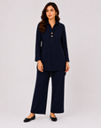 Black Placket Co-ord Set