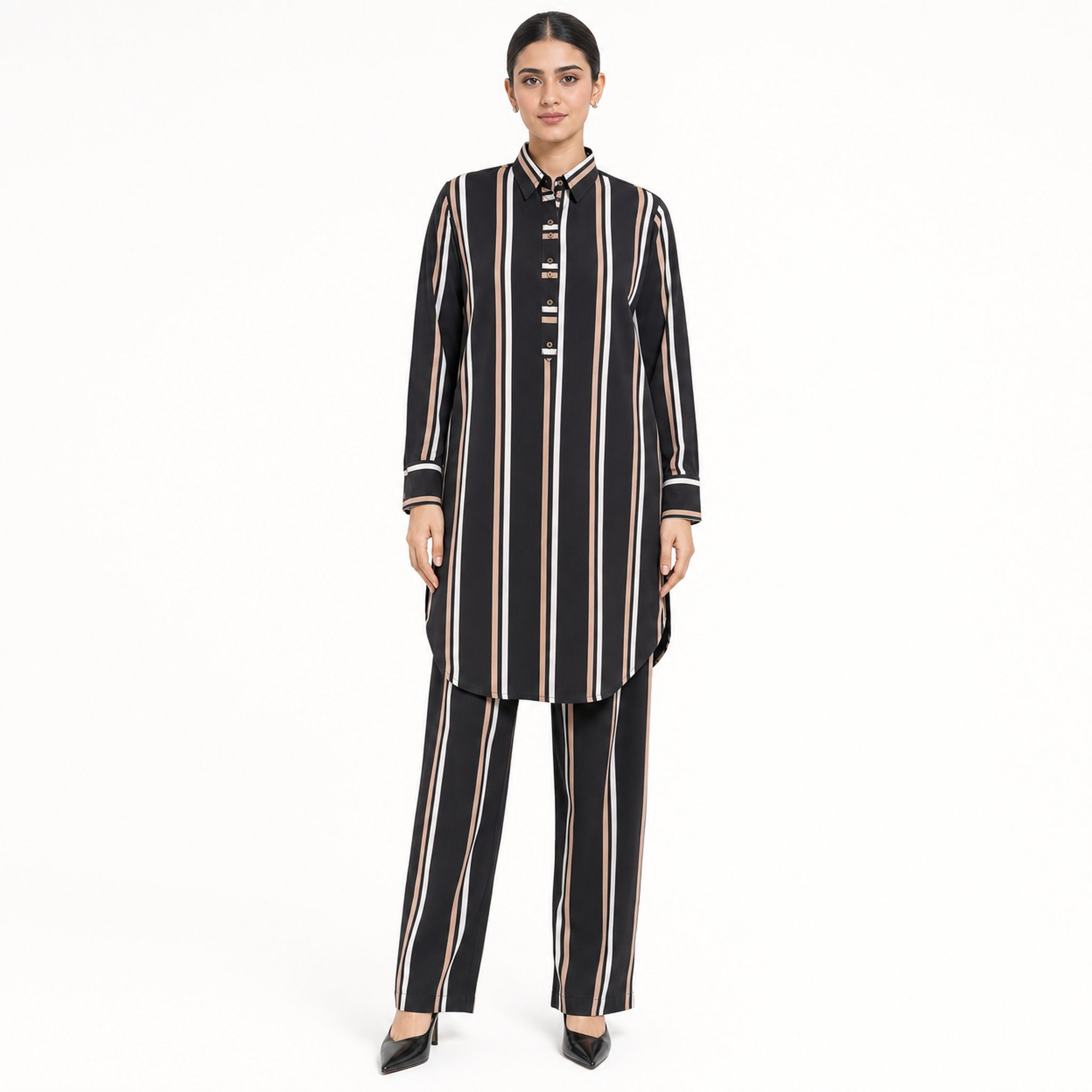 Black Lining Co-Ord Set