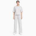 Light Grey Drop Shoulder Track Suit