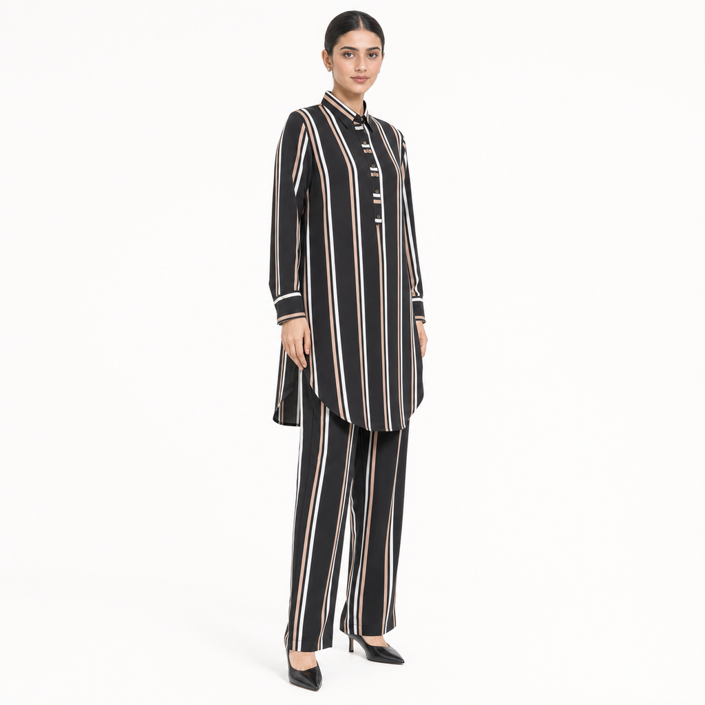 Black Lining Co-Ord Set