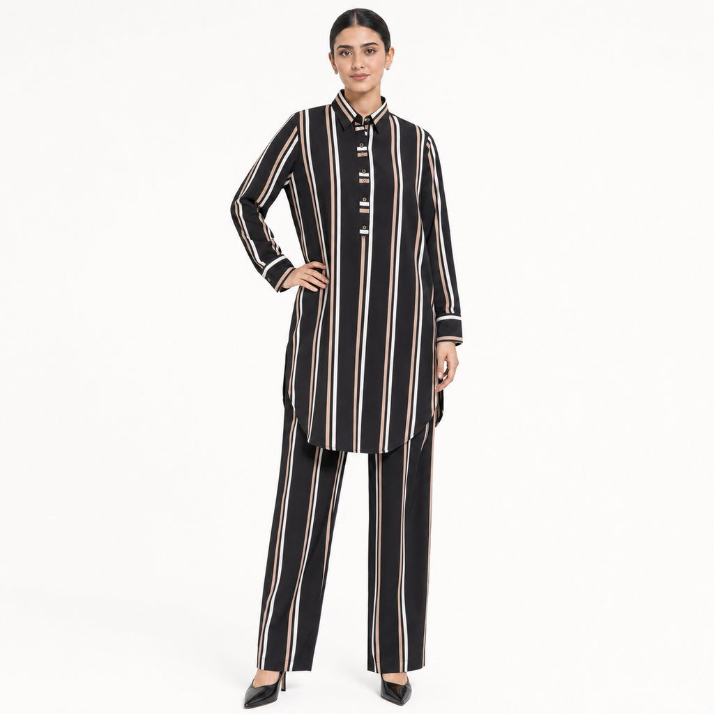 Black Lining Co-Ord Set