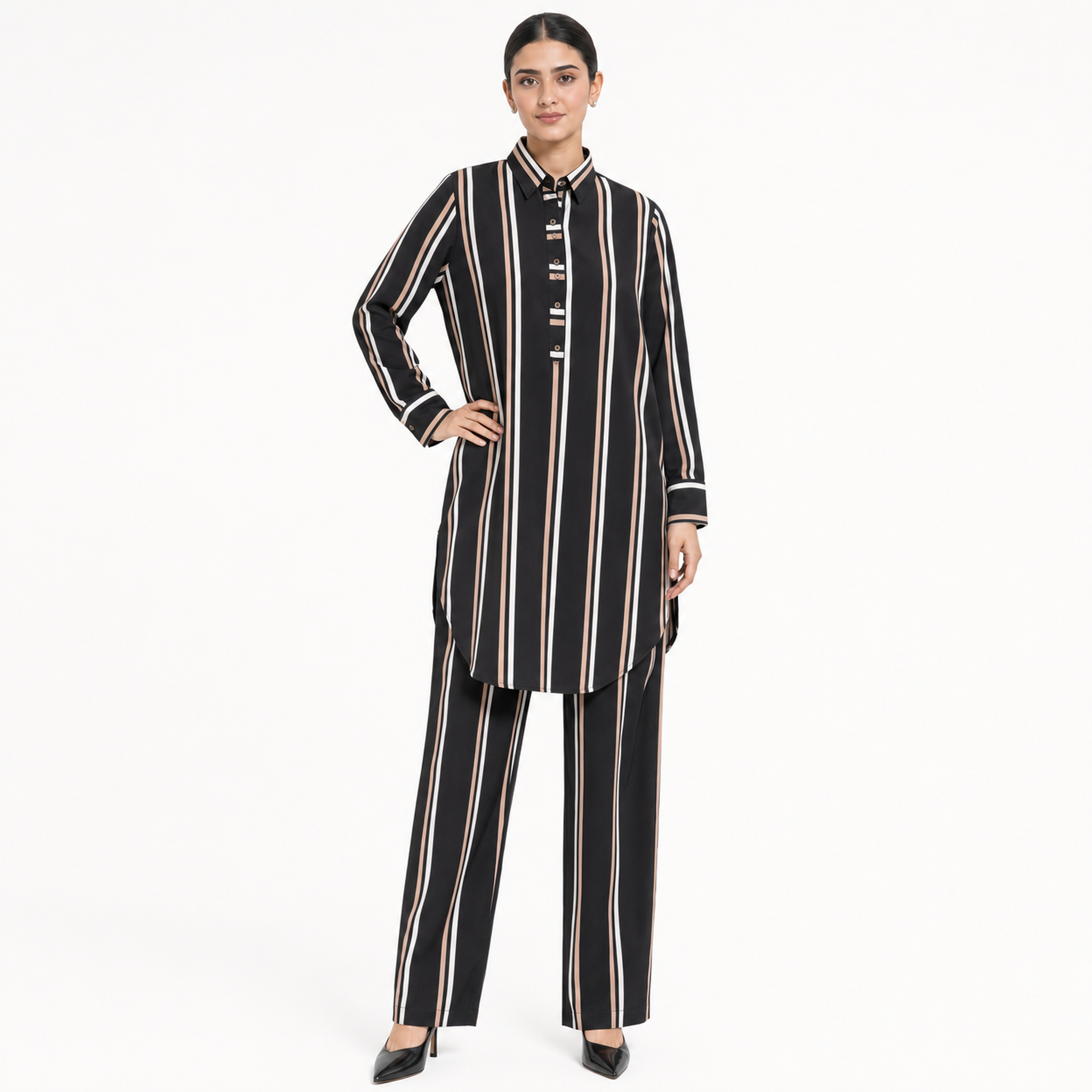 Black Lining Co-Ord Set