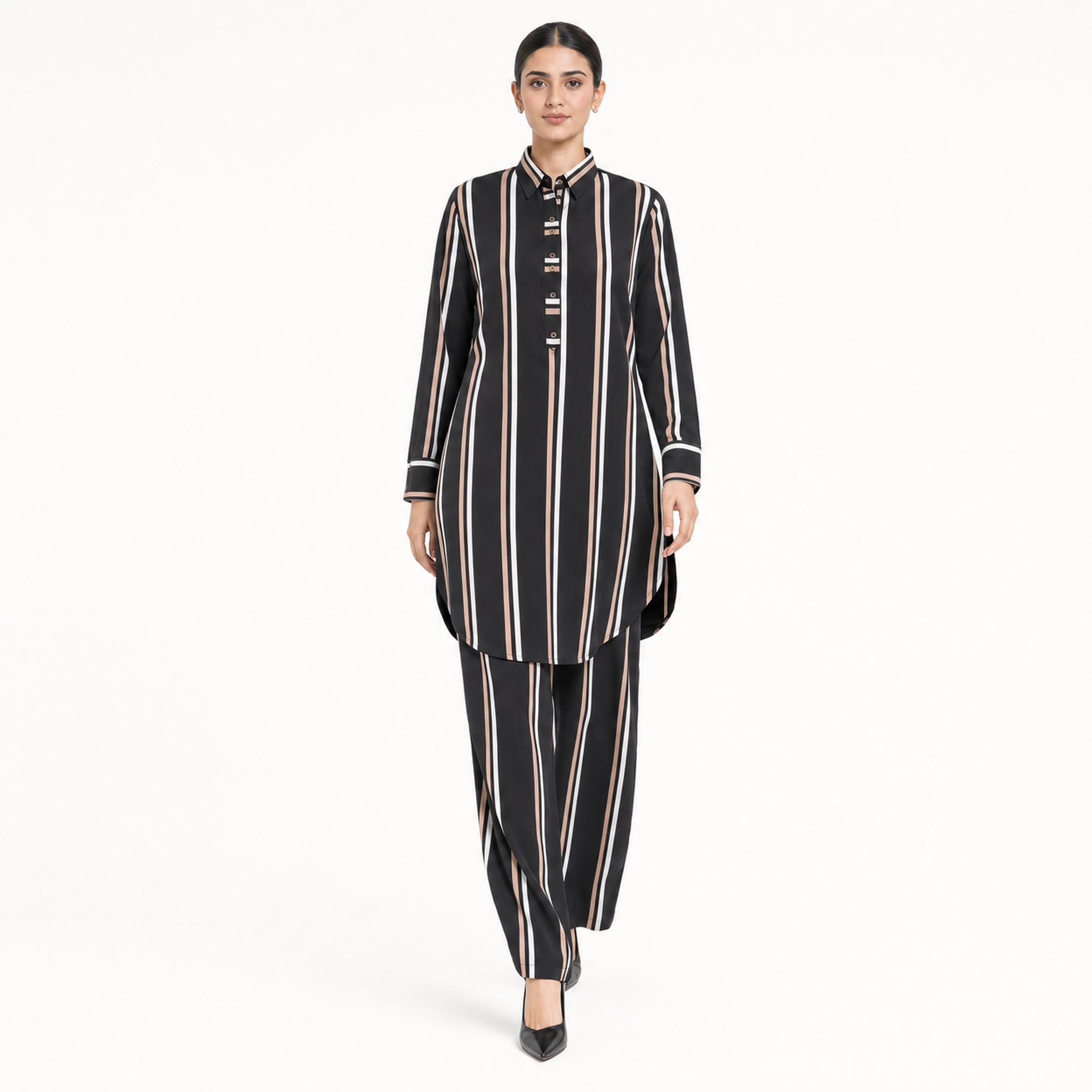 Black Lining Co-Ord Set