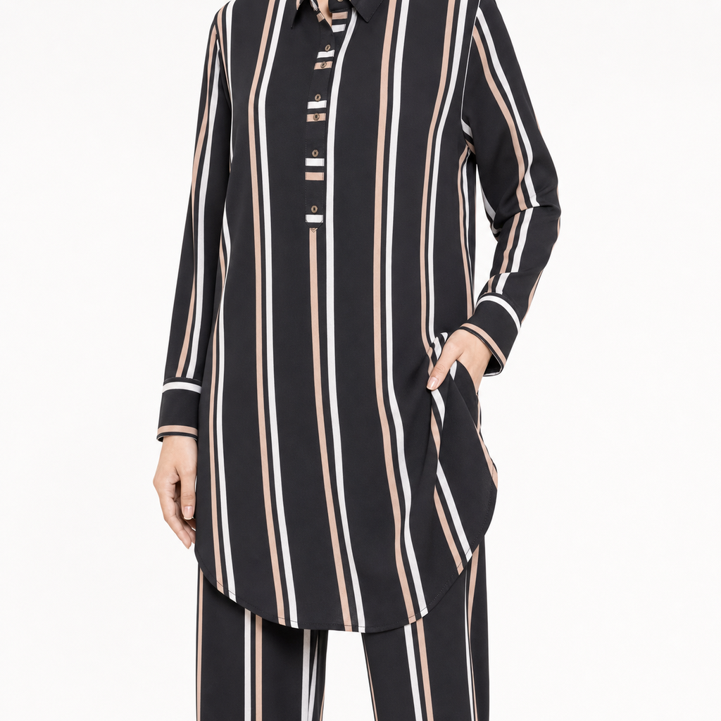 Black Lining Co-Ord Set